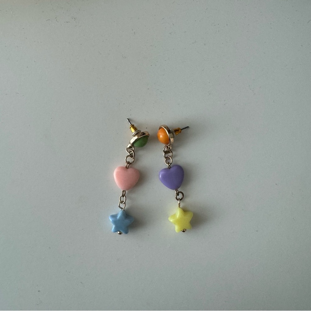 colorful earrings